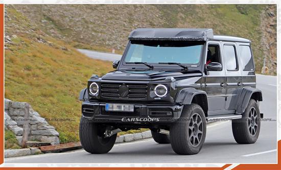 全新G级4×42谍照曝光 野性十足